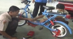 Sepeda Listrik Karya Siswa SMK 2 Surakarta, Jawa Tengah